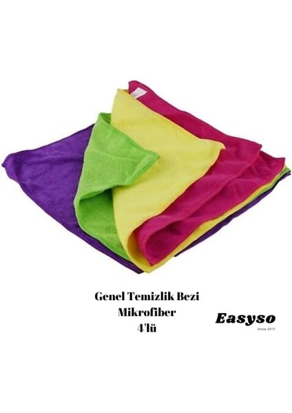 Paket Mutfak Bulaşık Bezleri, Bulaşıkları Temizlemek Için Süper Emici Mikrofiber Temizlik Bezi, Mutfak, Banyo, Lavabo Eko Plus