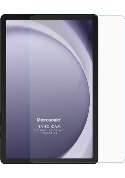 Samsung Galaxy Tab A9 Plus Nano Glass Cam Ekran Koruyucu [galaxy Tab A9 Plus ile Uyumlu Ekran Koruyucu - Şeffaf]