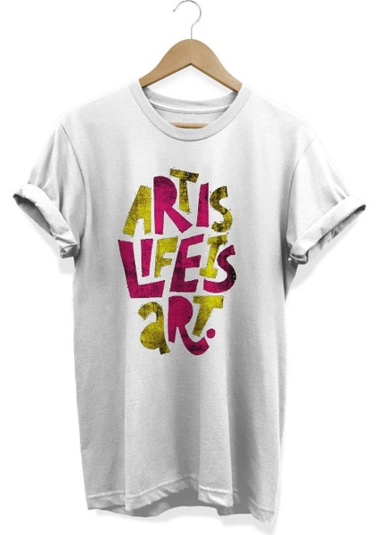 Art Baskılı T-Shirt