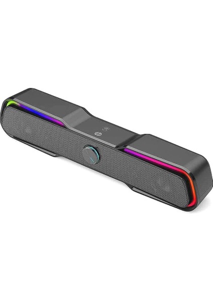 Bilgisayar DHE-6002 Için Soundbar 2X3W Gaming Rgb