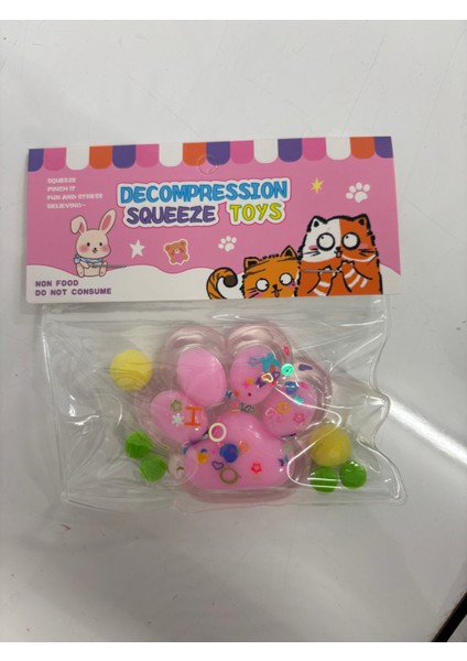 Kedi Patisi Squishy Oyuncağı Sukuşi