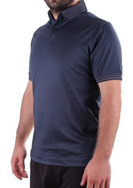 Twister 2305 Lacivert Günlük Kısa Kol Normal Kesim Pamuklu Polo Yaka Erkek Tişört modelleri