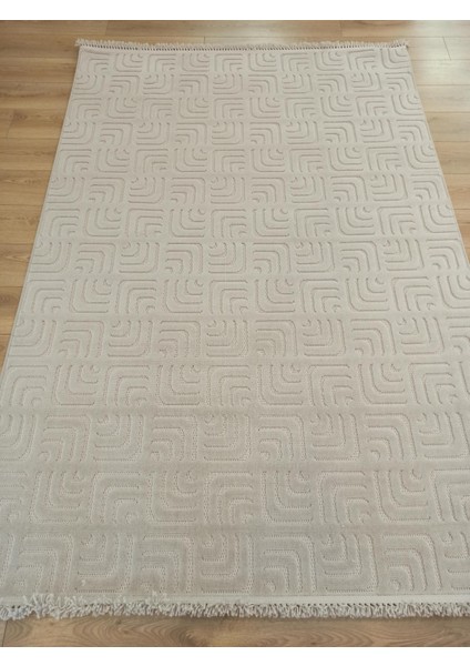 Molde 9211 Açık Gri Koridor Halısı Kesme Yolluk Mutfak Halısı Modern Salon halısı modelleri
