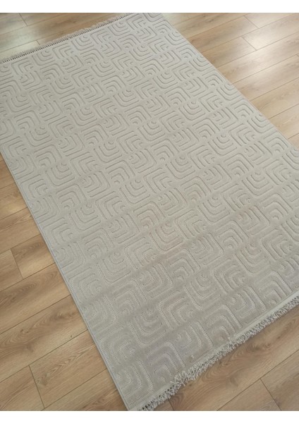 Molde 9211 Açık Gri Koridor Halısı Kesme Yolluk Mutfak Halısı Modern Salon halısı fırsatları