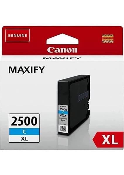 9265B001 PGI-2500XL C Orijinal Mürekkep Kartuşu, Cyan