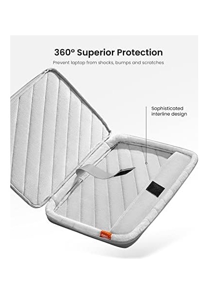 360° Kasa Kılıfı Için 2024 13,5" Microsoft Surface Laptop 6/5/4, Surface Book, 14,4" Laptop Studio, Laptop Sleeve 14" Asus Zenbook, 14" Lenovo Ideapad, 14" Acer Swift 1/3'e Uyar fiyatları