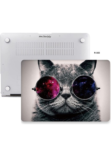 Macbook Air M1 Kılıf 13 Inç CAT01NL (Touchıd'li M1 Air) A2337 A2179 A1932 ile Uyumlu R-182