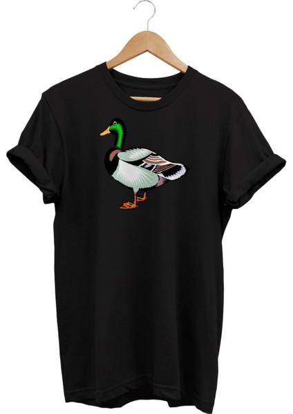 Ördek Baskılı T-Shirt