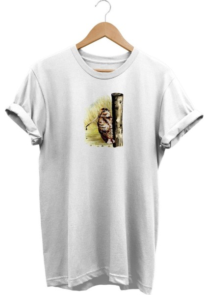 Çulluk Baskılı T-Shirt