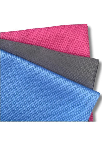Mikrofiber Cam Bezi Araba ve Ev Için - 3 Adet Set Temizlik Bezleri Cam ve Ayna Yüzeylerinde Leke Bırakmaz - Oto, Motosiklet, Mutfak, Pencere ve Ayna Silme Bezi - 40X40 cm | 3'lü Set