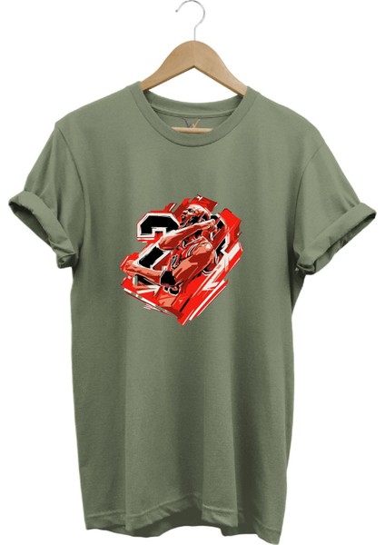 Basketbol Tasarım Kalpli Jordan Basketçi Baskılı %100 Pamuk T-Shirt