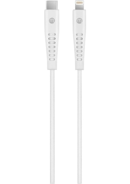 Usb-C - iPhone Lightning 3A Şarj Kablosu 300CM-BEYAZ