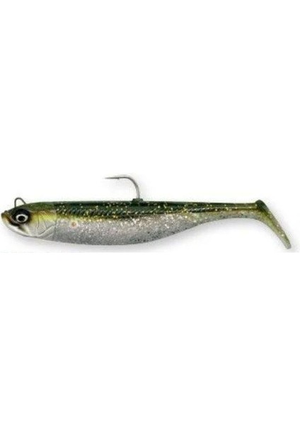 Savage Gear Savage Minnow 12.5 cm 35 gr 2+1 Green Silver