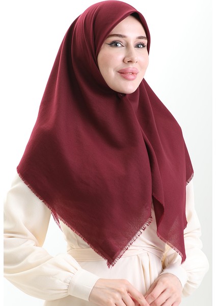 Koton Jakarlı Eşarp 90199-09 Mürdüm