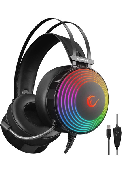 RM-K97 Helıx USB 7,1 Version Rgb Gaming Mikrofonlu Oyuncu Kulaklığı