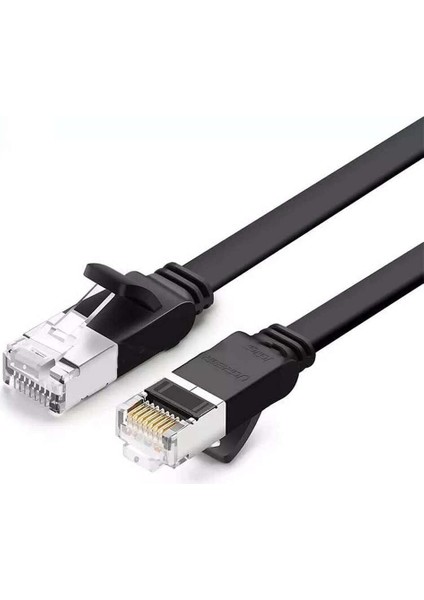 Cat6 Flat Pure Copper Metal Konnektör Utp Ethernet Kablosu 5 Metre