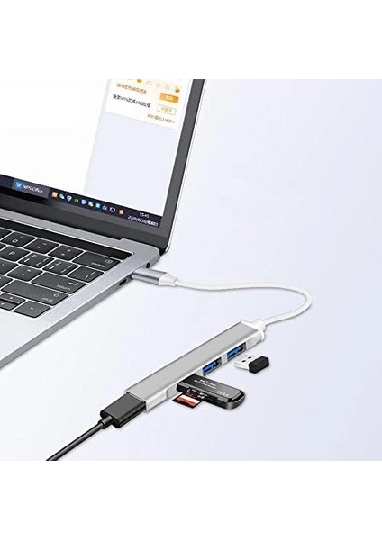 Plus Px-Typ5 Ultra Slim Gri USB Hub, 4 Port USB 3.0 Çoklayıcı, USB Çoklayıcı modelleri