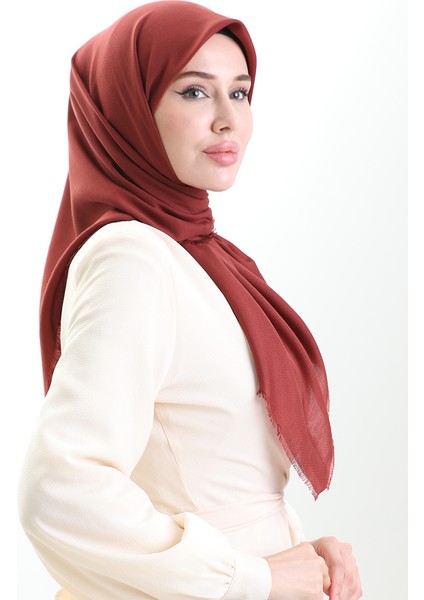 Koton Jakarlı Eşarp 90199-08 Koyu Kiremit fırsatları