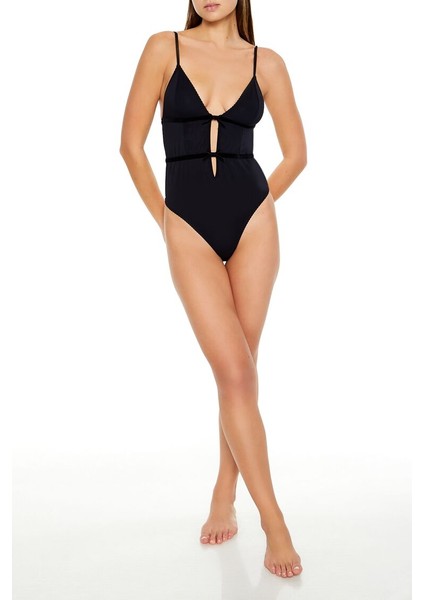Kurdele Detaylı Tanga Kesim Bodysuit fiyatları