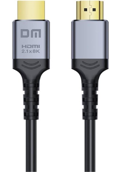 HI003S 8K/60Hz 4K/144Hz HDMI 2.1 Hdr Görüntü ve Ses Aktarım Kablosu 3 Metre