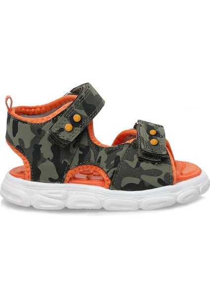 Haki Kamuflaj Desenli Metal Detaylı Cırtlı Bebek Sandalet Ayakkabı fiyatları