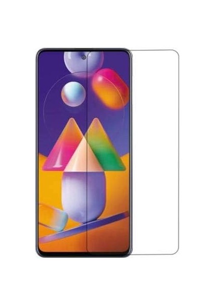 Samsung Galaxy M31S Kırılmaz Ekran Koruyucu Temperli Cam