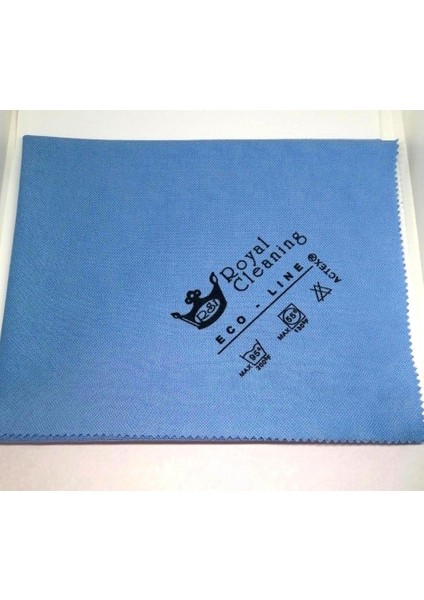 Mikrofiber Temizlik- Cleaning. royal Cam Bezi (Mavi) Iz ve Toz Bırakmaz