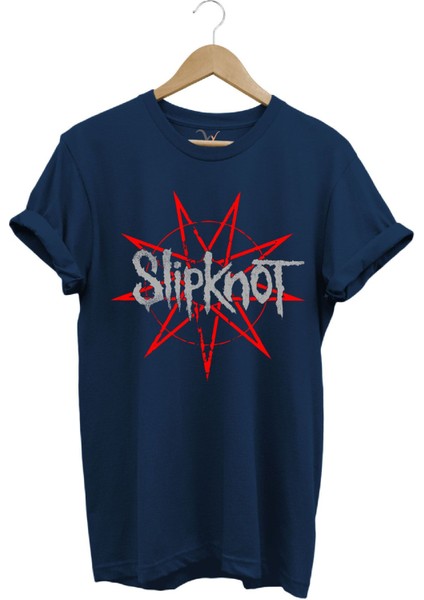 Slipknot Rock Metal Müzik Grubu Stars Baskılı Regular Fit T-Shirt