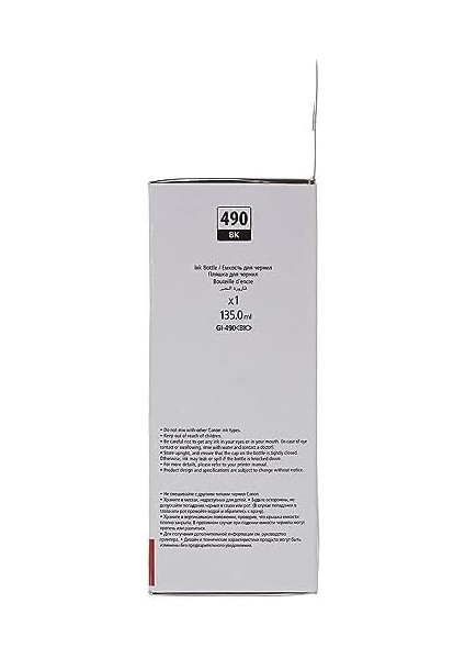 GI-490 Bk Orijinal Siyah Mürekkep Kartuşu 0663C001 fiyatları