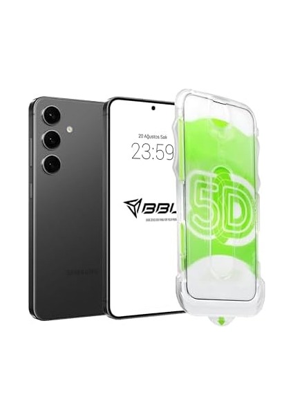 Samsung Ile Uyumlu Hizalama Aparatlı ve Takılırken Camın Altında Kesinlikle Toz Bırakmayan Darbelere Karşı Ekstra Güçlü Ekran Koruyucu Cam (Galaxy S23) modelleri