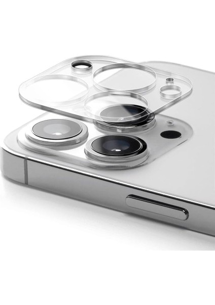 13 Pro/13 Pro Max Uyumlu Kamera Lens Koruyucu Tam Şeffaf Temperli Cam Yüksek Çözünürlüklü Hd Çizilmez ve Parmak Izi Bırakmaz