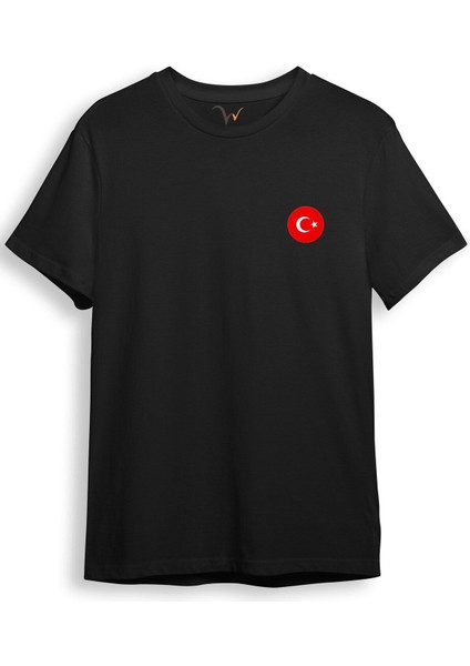 Türkiye Ön Arka Baskılı Regular Fit %100 Pamuk T-Shirt fiyatları