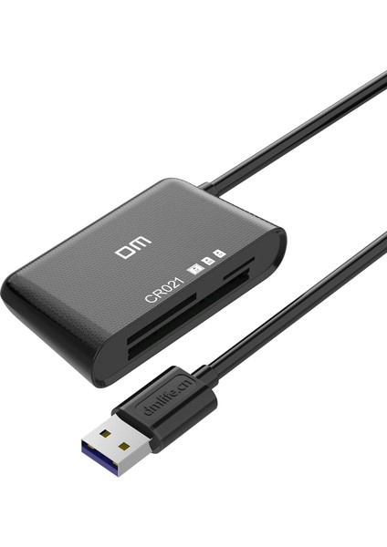 CR021 USB 3.0 To Micro Sd Tf Sd ve Cf Kart Okuyucu