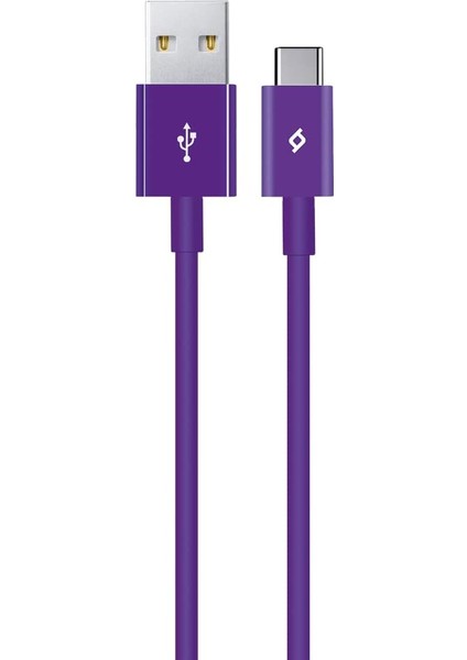 Type-C 120CM Şarj Kablosu - Mor (2DK12MR)