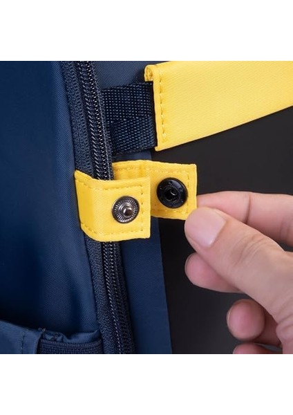 Backpack S Mavi Ledli Ekran App Kontrollü Akıllı Sırt Çantası