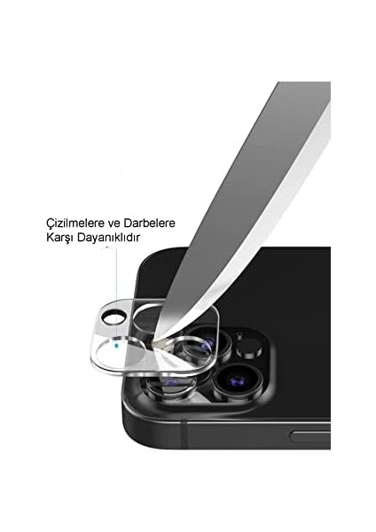Iletişim Apple iPhone 13 Mini Ile Uyumlu Kamera Lensi Koruma Camı