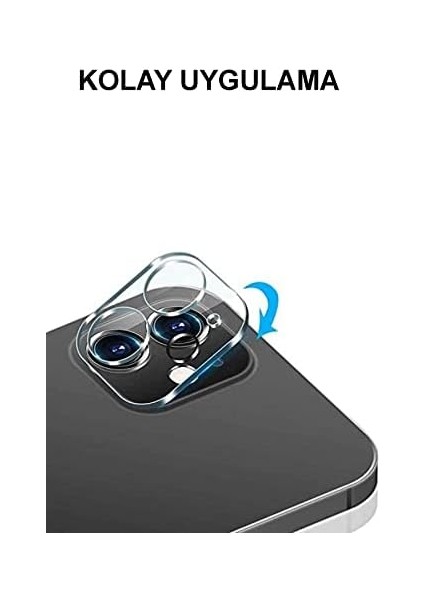 Iletişim Apple iPhone 13 Mini Ile Uyumlu Kamera Lensi Koruma Camı