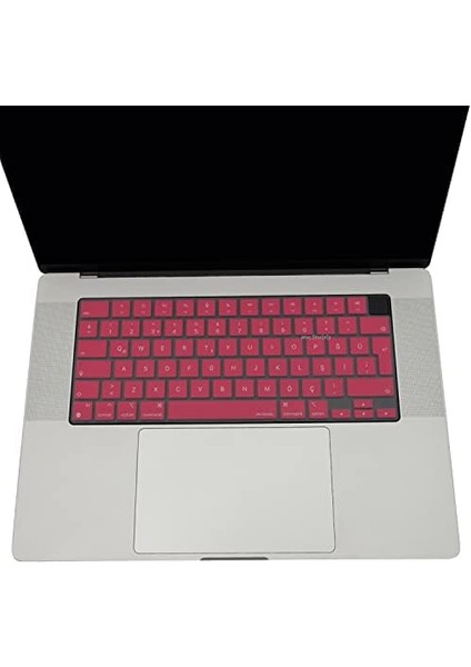 Macbook Kılıf Klavye Koruyucu M1-M2-M3 (Türkçe Q) Touchıd'li A2681 A3113 A2941 A3114 A2442 A2779 A2992 A2918 A2485 A2780 A2991 ile Uyumlu Açık Pembe fiyatları