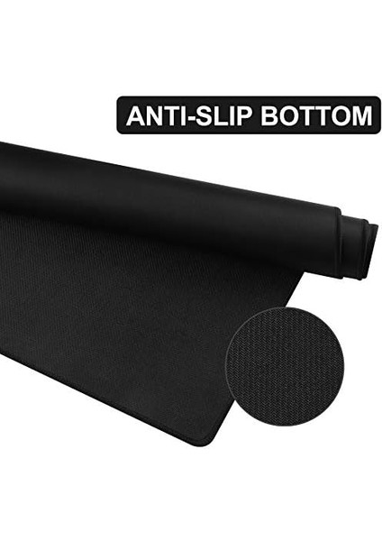 Büyük Oyun Mouse Pad 89,9 cm x 39,9 cm x 0,3 Cm, Premium Dokulu Kumaşlı Genişletilmiş Büyük Mouse Pad, Kaymaz Kauçuk Taban (SIYAH-9040) fiyatları