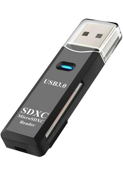 NO143 Çok Fonksiyon USB Kart Okuyucu (Giriş:usb3.0 => Çıkış: Sd+Micro Sd)