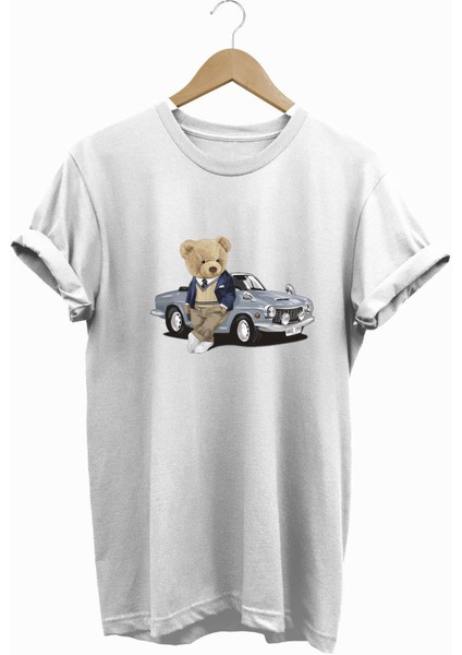 Elegant Bear - Elegant Ayı Baskılı Tshirt