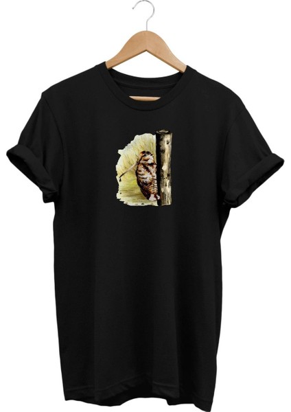 Çulluk Baskılı T-Shirt