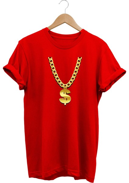 Hip Hop Dollar Baskılı Tshirt
