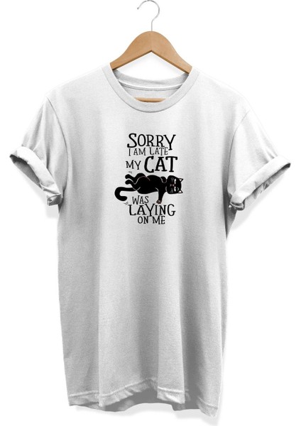 Kedi Baskılı T-Shirt
