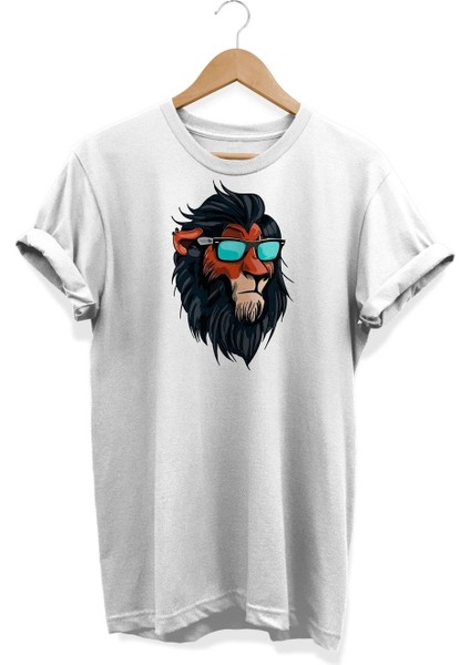 Aslan Baskılı T-Shirt
