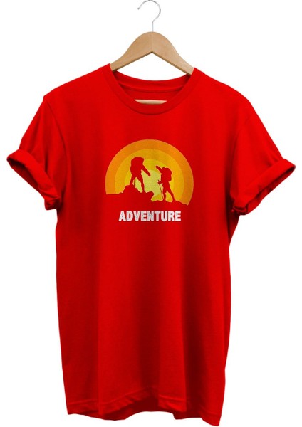 Adventure Baskılı T-Shirt