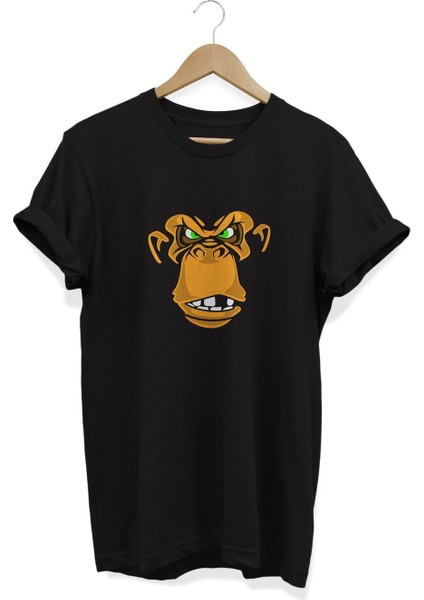 Maymun Baskılı T-Shirt