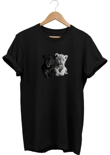 Kaplan Baskılı T-Shirt