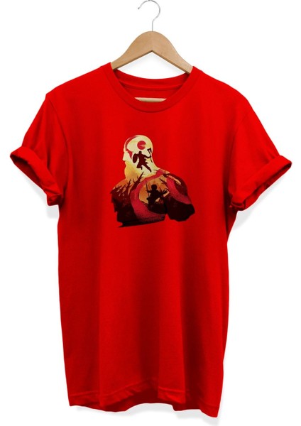 Kratos Baskılı T-Shirt