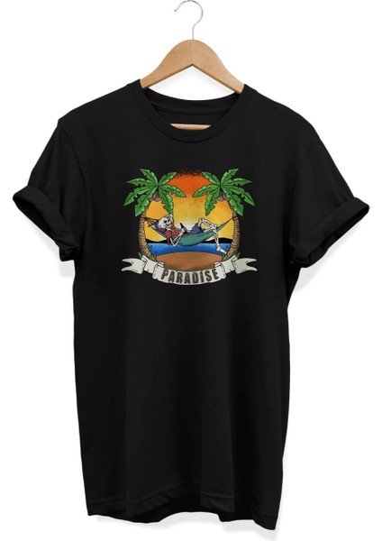 Paradise Baskılı T-Shirt